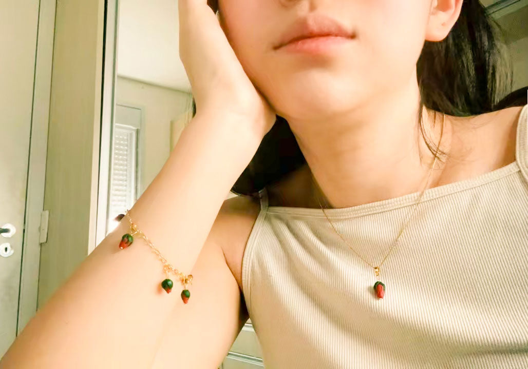 Pulseira Morango