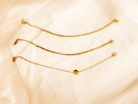 Kit Pulseira Flor