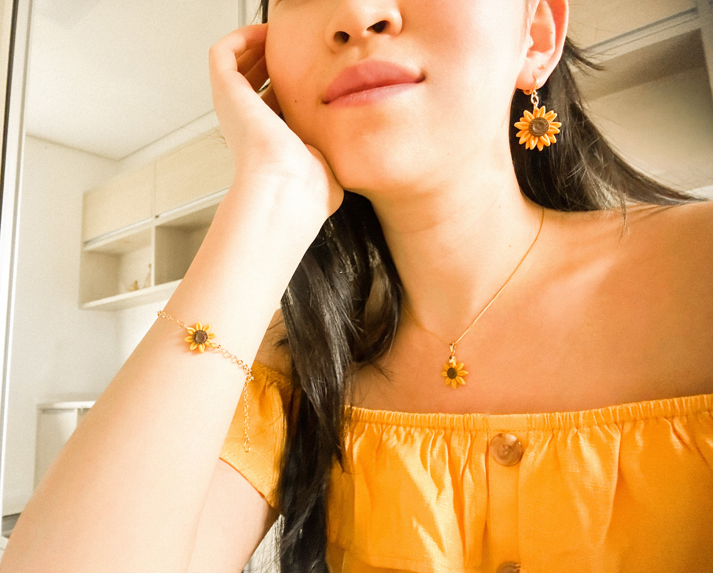 Pulseira Girassol
